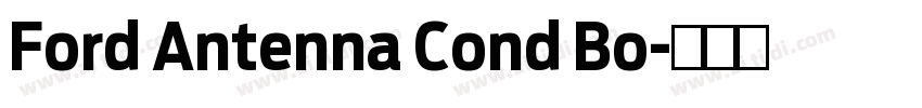 Ford Antenna Cond Bo字体转换